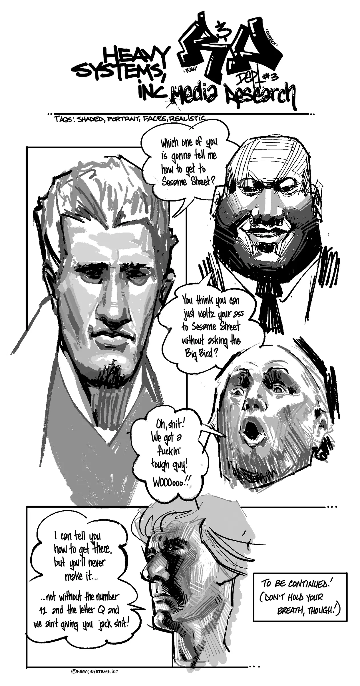 Hell Comes to Frog's Town, first handwritten sheet