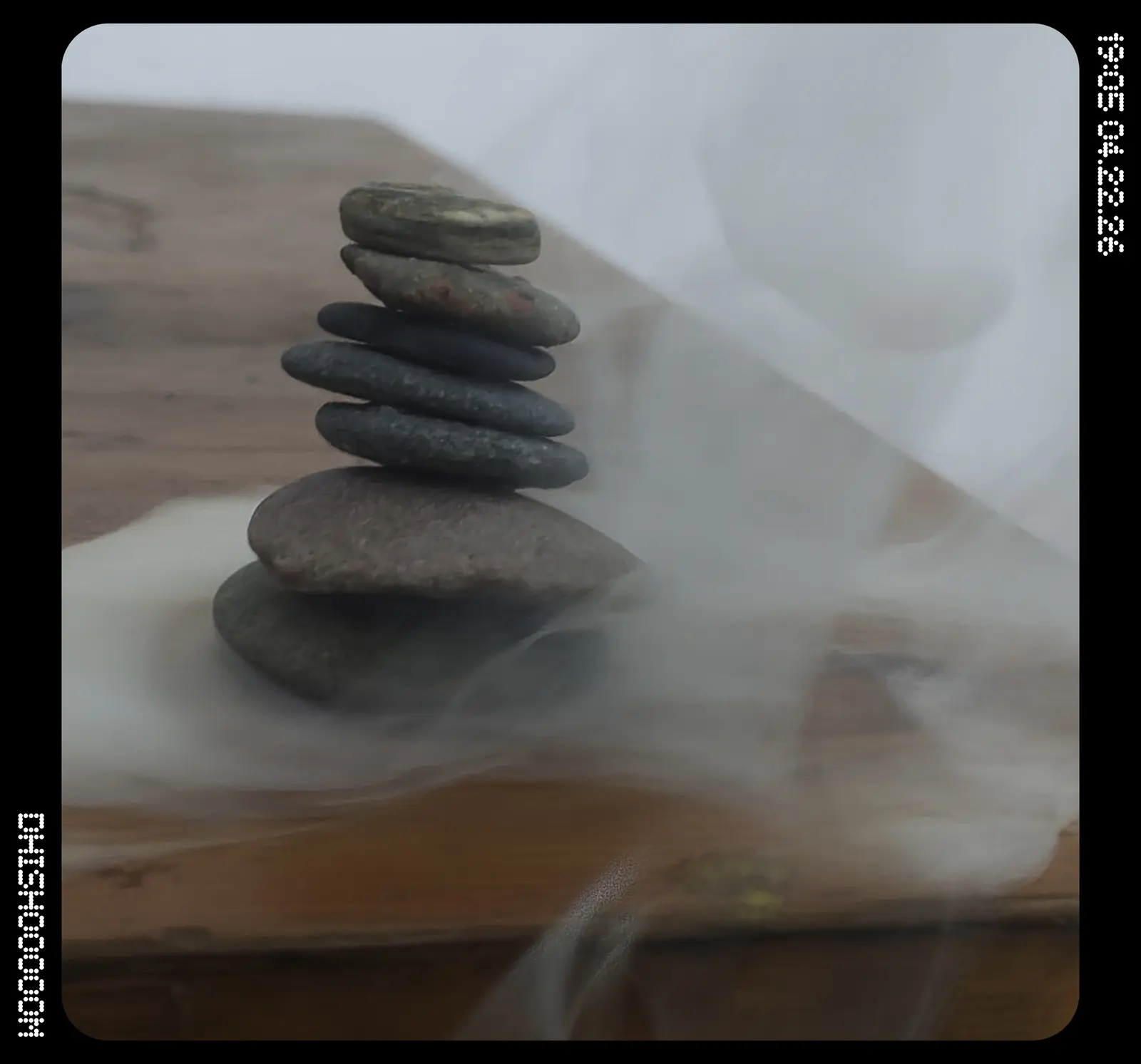 Smoke is balance , first handwritten sheet