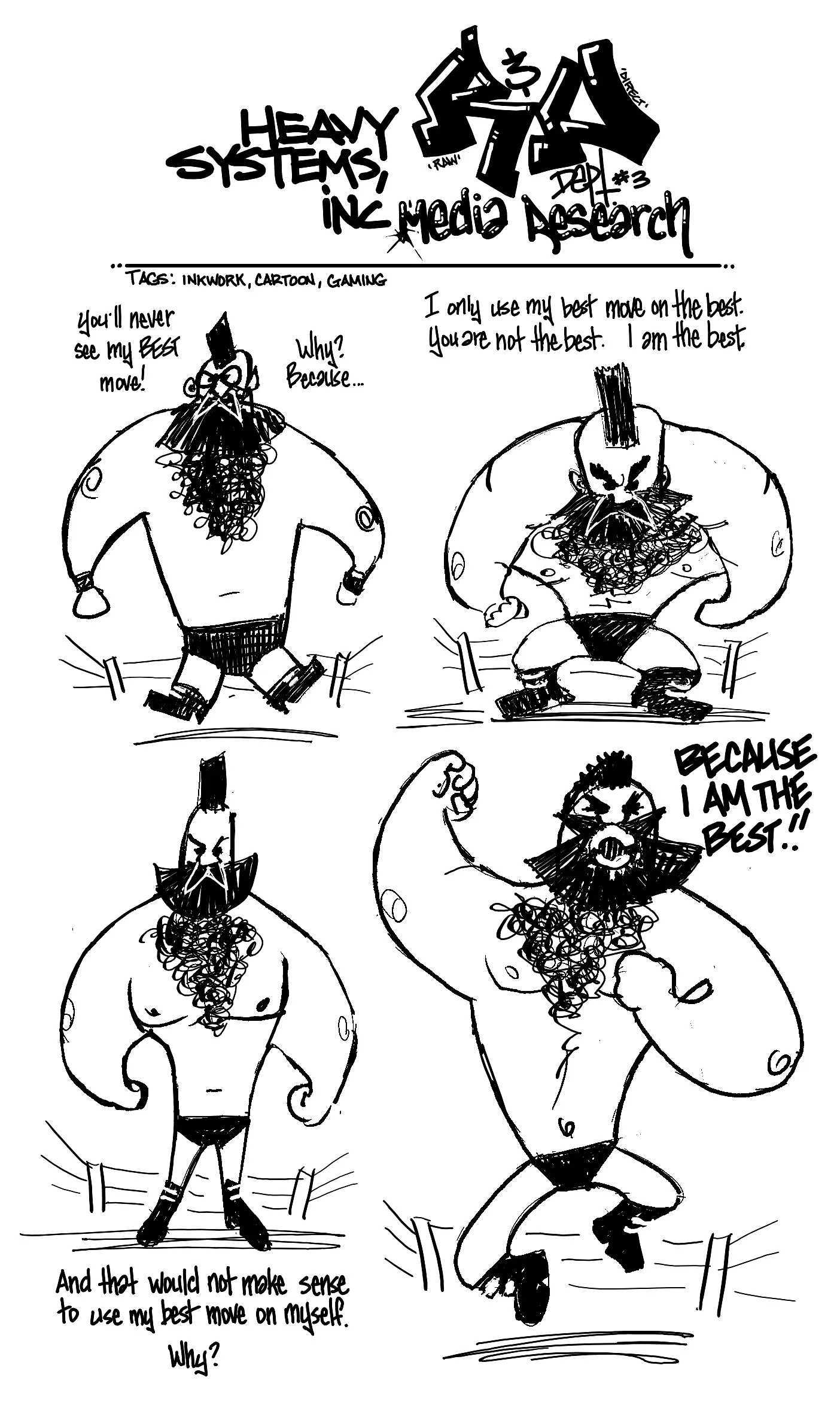 Zang-Goof, first handwritten sheet